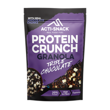 Load image into Gallery viewer, PROTEIN CRUNCH TRIPLE CHOCOLATE GRANOLA