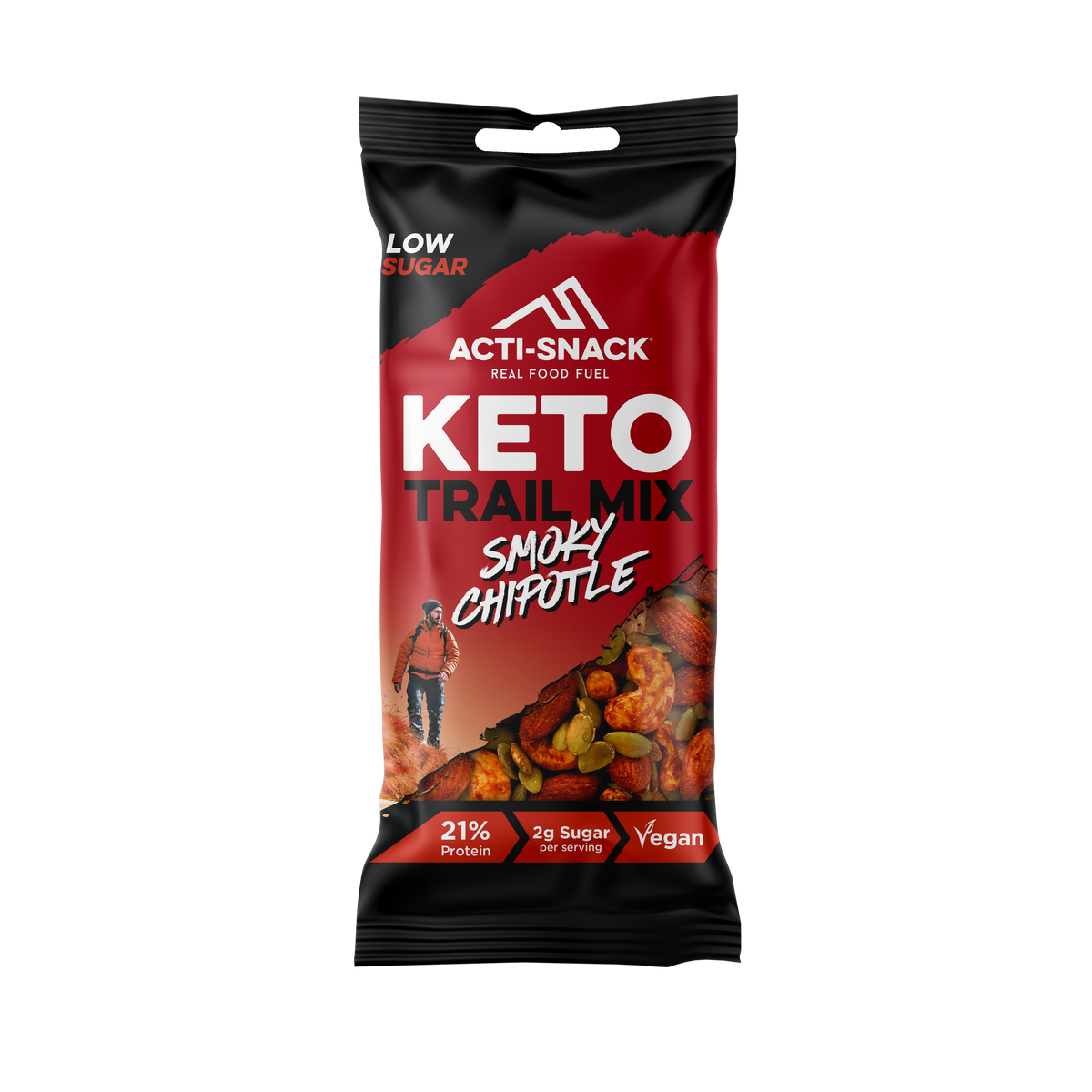 SMOKY CHIPOTLE KETO TRAIL MIX| Keto Vegan Gluten Free Snack