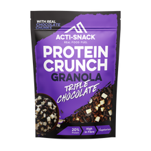 Load image into Gallery viewer, PROTEIN CRUNCH TRIPLE CHOCOLATE GRANOLA
