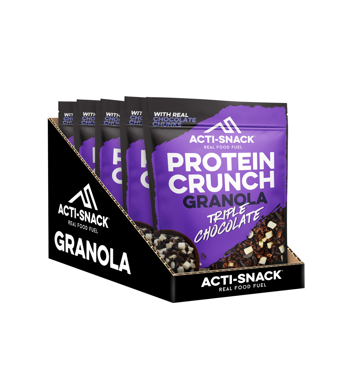 PROTEIN CRUNCH TRIPLE CHOCOLATE GRANOLA