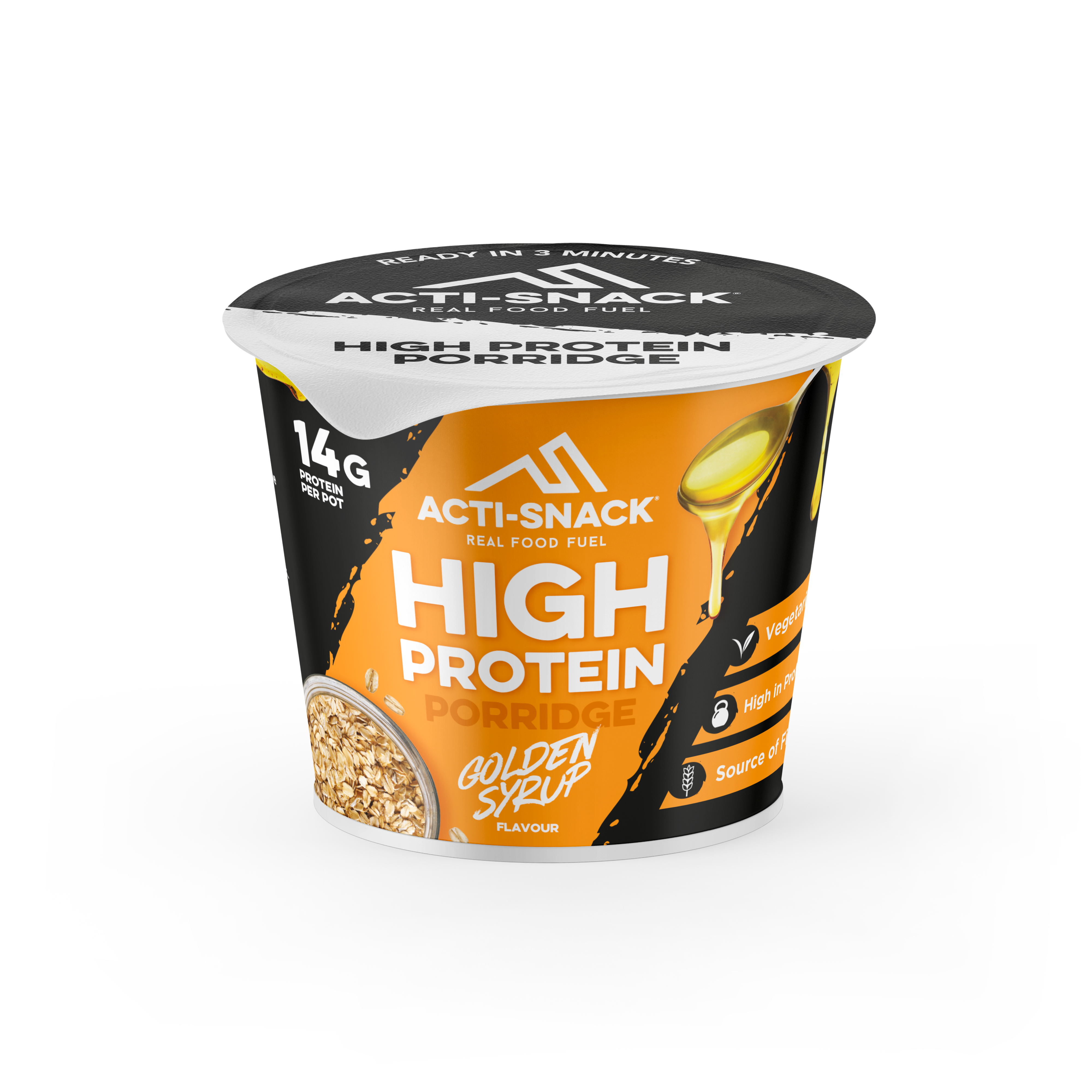 GOLDEN SYRUP PORRIDGE POTS